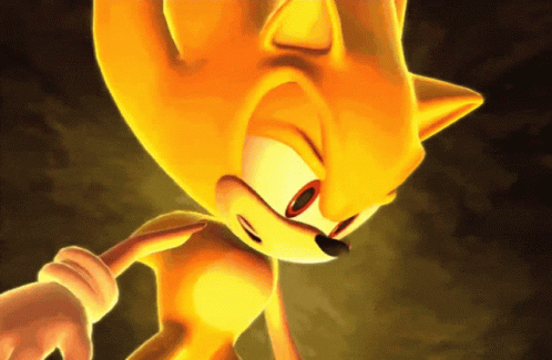 Super Sonic Changeover Sonic The Hedgehog GIF