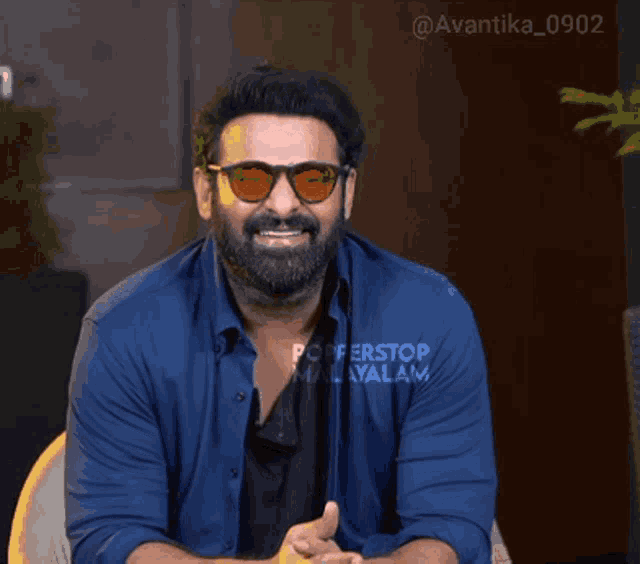 Prabhas Clapping Gif GIF