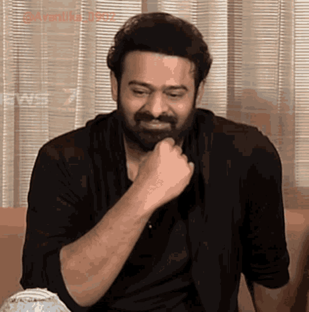 Prabhas Cute Gif GIF