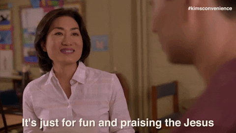 Praise Jesus Kim's Convenience GIF