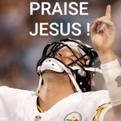 Praise Jesus Pittsburg Steelers GIF