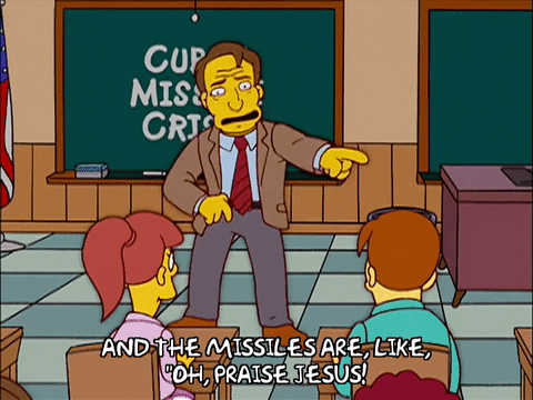 Praise Jesus The Simpsons GIF