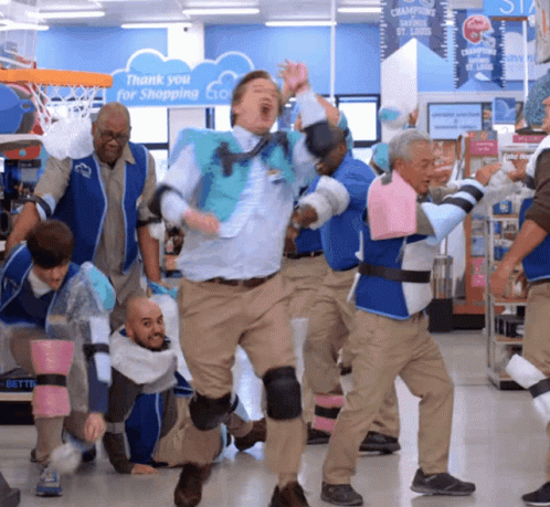 Praise The Lord Glenn Superstore Victory Dance GIF
