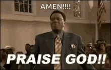 Praise The Lord Amen Benny Mac GIF