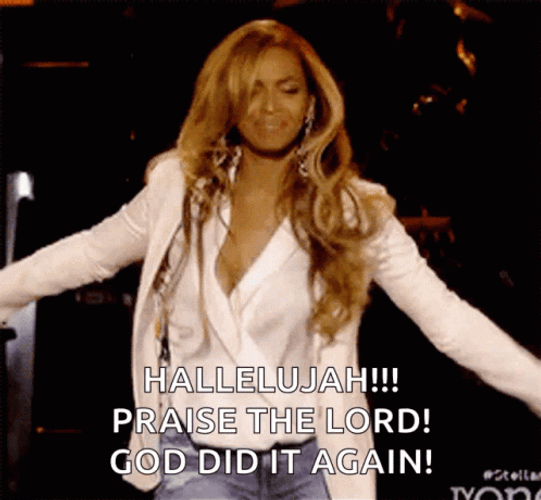 Praise The Lord Beyonce Dancing GIF
