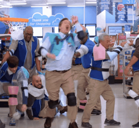 Praise The Lord Glenn Superstore Victory Dance GIF