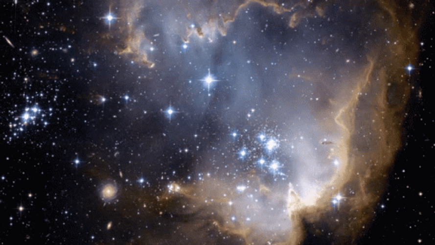 Praise The Lord Outer Space Glow GIF