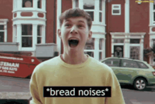 Prankster Bread Tossed Falling Over Face GIF
