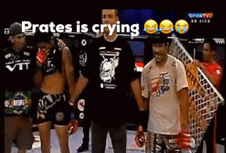 Prates Crying In Boxing Ring GIF