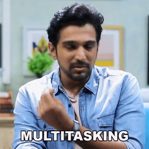 Pratik Gandhi Talks About Multitasking GIF 