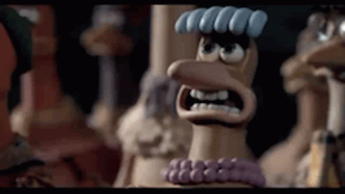 Prayer Chicken Run GIF