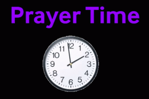 Prayer Time Clock GIF