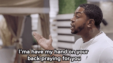 Praying For You Devil's Intern GIF