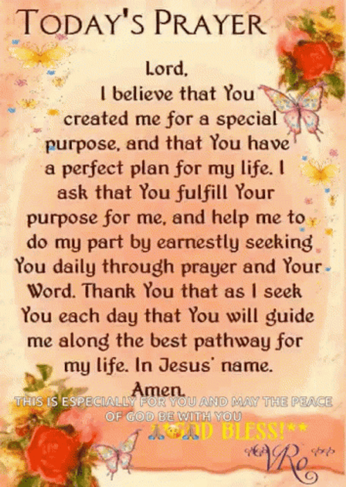Praying For You Motivational Text  GIF