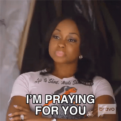 Praying For You Sassy Lady GIF