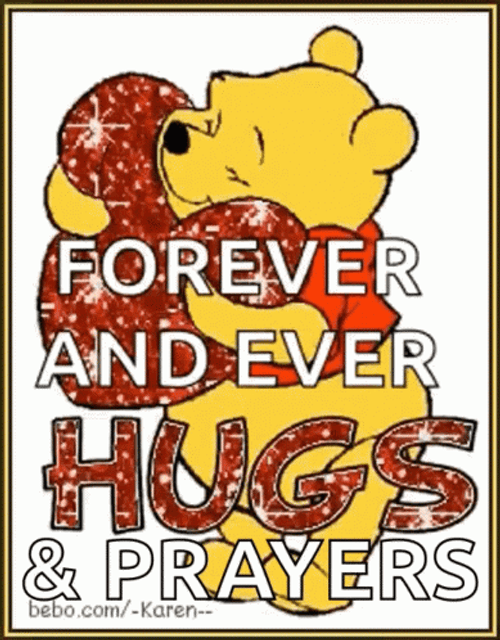 Praying For You Winnie The Pooh  GIF