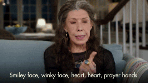 Praying Hands Grace And Frankie Lily Tomlin GIF