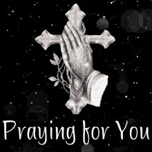 Praying Hands Prayers For You Holy Cross GIF