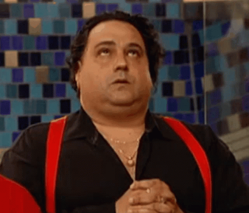 Praying Looks Up Raj Hell's Kitchen GIF