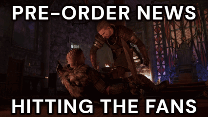 Pre-Order News Hitting Fans Poster