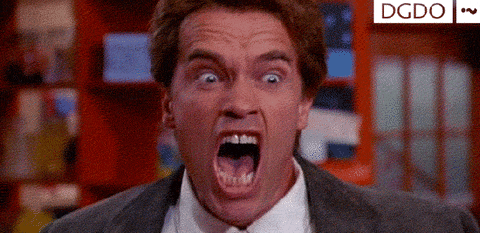 Predator Angry Screaming Arnold Schwarzenegger GIF