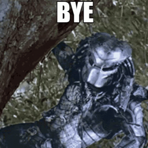 Predator Bye Invisible Camouflage GIF