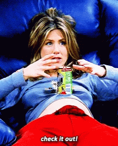 Pregnancy Belly Inflation Friends Rachel Green GIF