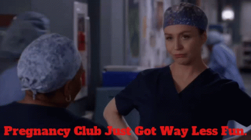 Pregnancy Grey's Anatomy Amelia Shepherd GIF