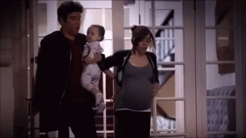 Pregnancy How I Met Your Mother Ted Mosby GIF