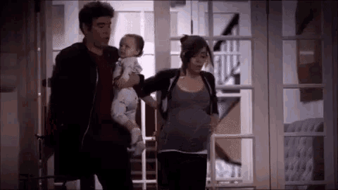 Pregnant Woman Baby Is Due GIF