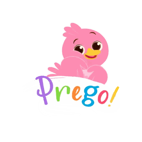 Prego Pink Bird Logo