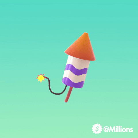 Premium Rocket Timer GIF