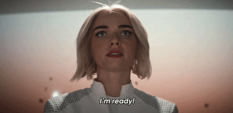 Prepared Christine Chapel I'm Ready GIF