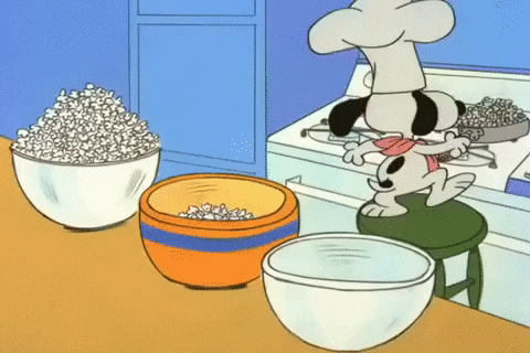 Preparing Peanuts Snoopy Thanksgiving GIF