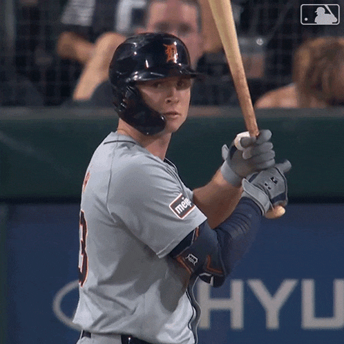 Preparing To Hit The Ball Major League Baseball Gif GIF
