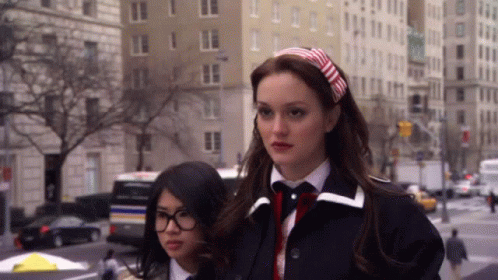 Preppy Blair Waldorf GIF