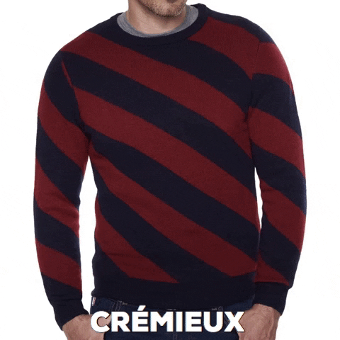 Preppy Eagle Sweater GIF