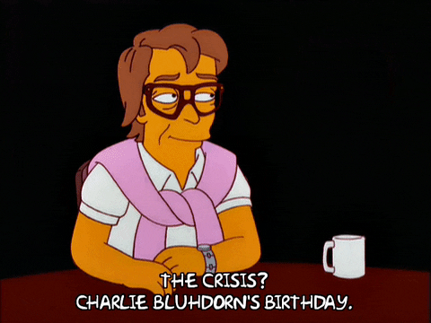 Preppy Homer Simpson GIF