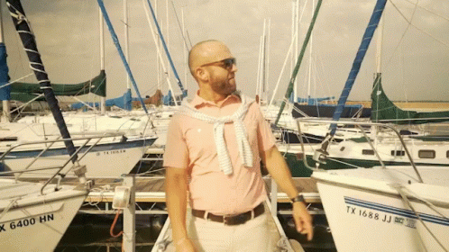 Preppy Man Yachts GIF