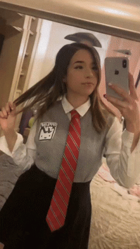 Preppy Pokimane GIF