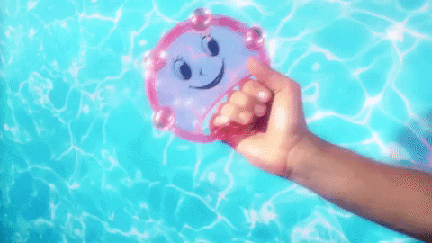 Preppy Smiley Face Maracas GIF