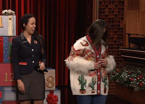 Presenting An Amazing Ugly Sweater GIF