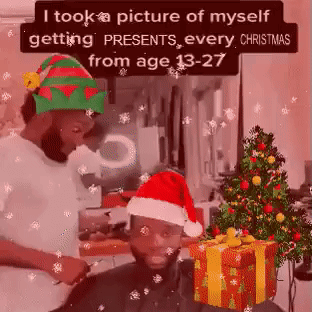 Presents From 13 To 27 Christmas Meme GIF