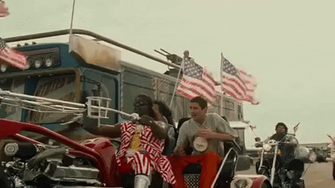 President Camacho In His Three Wheelers GIF