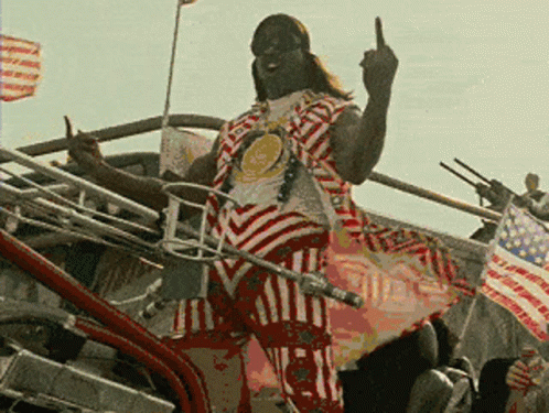President Camacho Middle Finger Up GIF