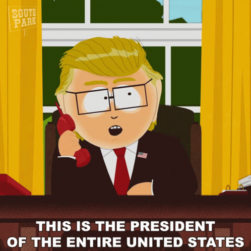 President Garrison South Park Animation GIF