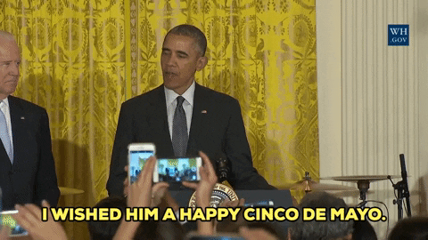 Happy Cinco De Mayo Obama GIF