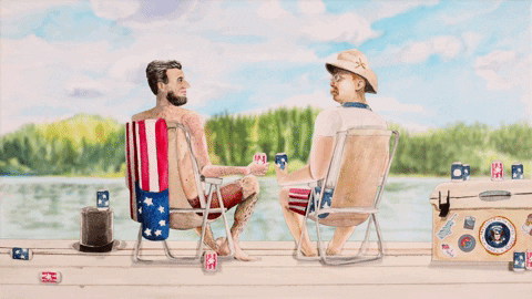 Presidents Day Chill Celebration GIF