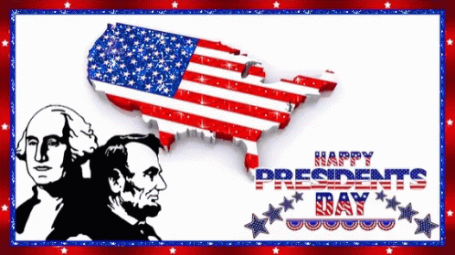 Presidents Day Map Of America GIF