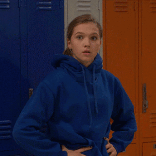 Presley Hide Face With Hoodie GIF